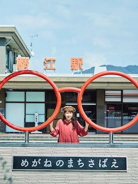 「a koloni（コロニー）のアイテム」を使った、Kazumiさん（レディース・165cm）の秋コーディネート