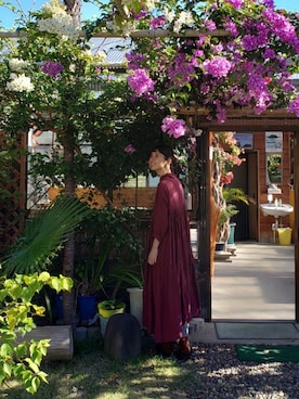 「a koloni（コロニー）のアイテム」を使った、Kazumiさん（レディース・165cm）の冬コーディネート