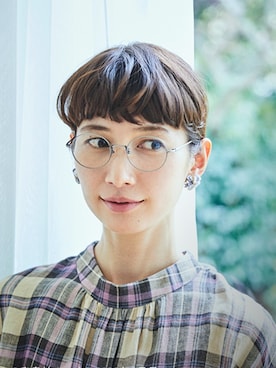 「ADIEU TRISTESSE（アデュートリステス）のアイテム（ワンピース/ドレス）」を使った、Kazumiさん（レディース・165cm）の春コーディネート