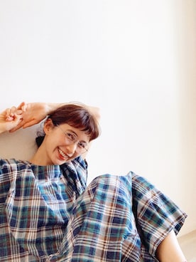 「a koloni（コロニー）のアイテム」を使った、Kazumiさん（レディース・165cm）の春コーディネート