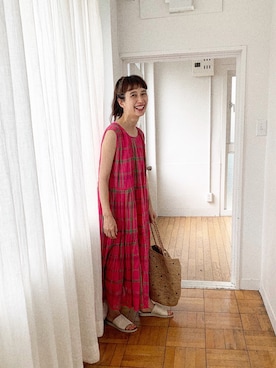 Kazumiさん(レディース・165cm)の夏コーディネート