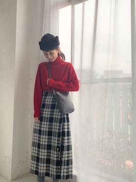 Kazumiさん(レディース・165cm)の冬コーディネート