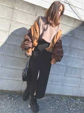 まいけるさん(レディース・162cm)の冬コーディネート