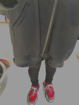 「Y-3（ワイスリー）のアイテム（その他アウター、ブラック系）」を使った、虎の子🐯さん（メンズ・170cm）の春コーディネート