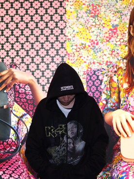 「vetements」｜「アイテム（その他）」を使った、虎の子🐯さん（メンズ・170cm）の冬コーディネート