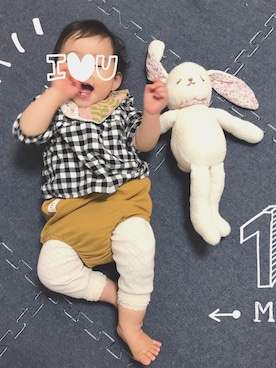 「baby GAP」｜cc_chikaaさん（キッズ・70cm）の秋コーディネート