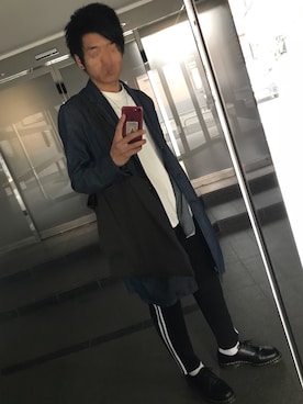 「アイテム（ピアス（両耳用））」を使った、べぇさん（メンズ・179cm・20代）の春コーディネート