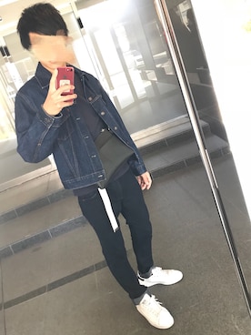 「アイテム（ピアス（両耳用））」を使った、べぇさん（メンズ・179cm・20代）の春コーディネート