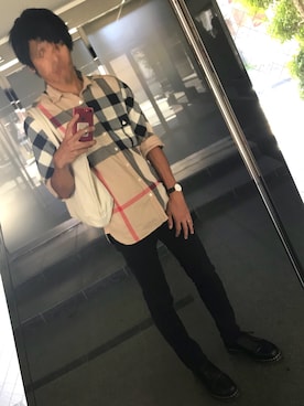「アイテム（ピアス（両耳用））」を使った、べぇさん（メンズ・179cm・20代）の夏コーディネート