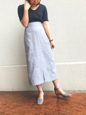 ヤマザキさん(レディース・158cm)の春コーディネート