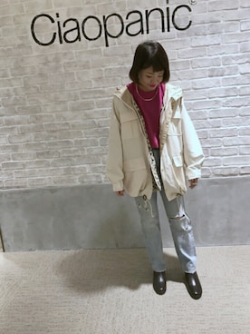 「Ciaopanic鹿児島」｜つねさん（レディース・152cm）の冬コーディネート