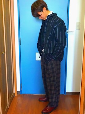 SEOTOMOさん（メンズ・170cm）の冬コーディネート