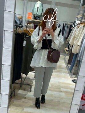 韓国ファッション K カンコクファッションシャープケイ のショルダーバッグを使った人気ファッションコーディネート Wear