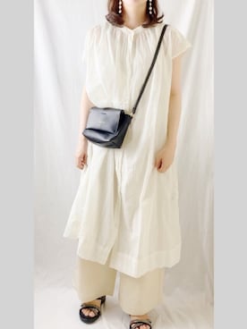 雨音/amaneさん(レディース・156cm)の夏コーディネート