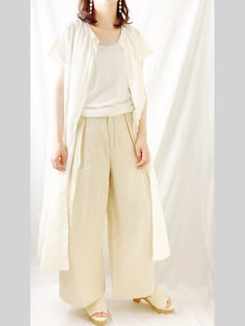 雨音/amaneさん(レディース・156cm)の夏コーディネート