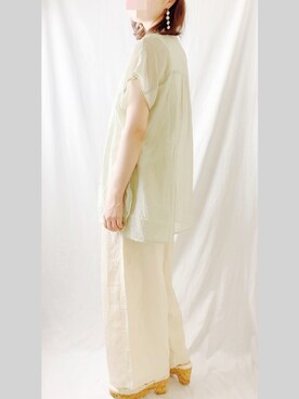 雨音/amaneさん（レディース・156cm）の夏コーディネート