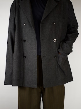 Maison Margielaのテーラードジャケット（グレー系）を使った人気