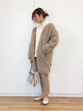 リンさん（レディース・160cm）の冬コーディネート