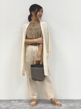 リンさん（レディース・160cm）の春コーディネート