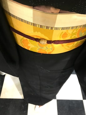 「きもの」｜「アイテム（その他）」を使った、ちょんちーにさん（レディース・149cm）の冬コーディネート