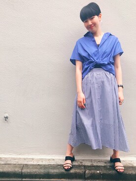 uyuさん（レディース・152cm）の春コーディネート