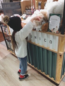 keee◡̈♥︎さん(キッズ・110cm)の秋コーディネート