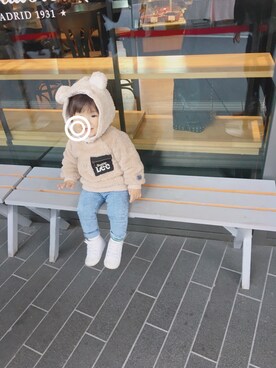 keee◡̈♥︎さん(キッズ・70cm)の秋コーディネート
