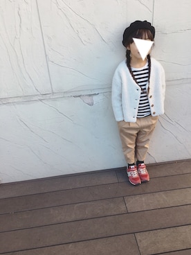 keee◡̈♥︎さん(キッズ・110cm)の秋コーディネート
