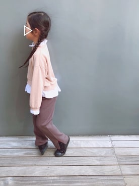 「オシャレパッソ」｜keee◡̈♥︎さん（キッズ・110cm）の秋コーディネート