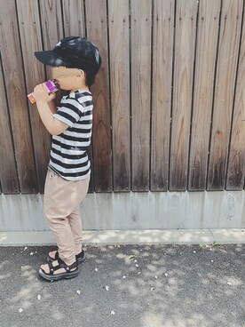 keee◡̈♥︎さん（キッズ・100cm）の春コーディネート