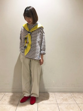 「orcival」｜「アイテム（財布/小物）」を使った、マツヤマさん（レディース・161cm）の秋コーディネート
