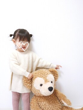 𝚎𝚖𝚖𝚊♡さん（キッズ・90cm）の冬コーディネート
