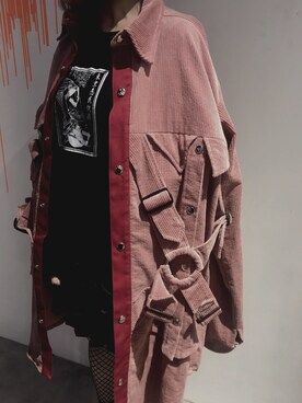 「HEIHEI（ヘイヘイ）のアイテム（ジャケット/アウター）」を使った、rinaさん（レディース・151cm）の冬コーディネート