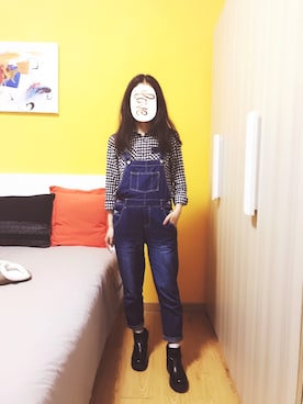 「Honeys（ハニーズ）のアイテム（シャツ/ブラウス、その他）」を使った、baoxiaodiさん（レディース・162cm）の春コーディネート