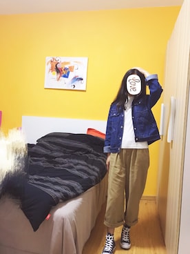 「CANDIES（キャンディーズ）のアイテム」を使った、baoxiaodiさん（レディース・162cm）の春コーディネート