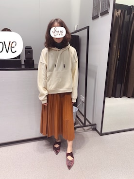 「日系极简」｜「アイテム（スリッポン）」を使った、baoxiaodiさん（レディース・162cm）の秋コーディネート
