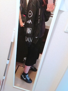 「Decorative（デコラティブ）のアイテム」を使った、akari.さん（レディース・158cm）の秋コーディネート