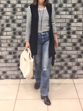 Thiemoさん（レディース・165cm）の春コーディネート