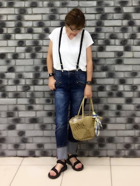 Thiemoさん(レディース・165cm)の夏コーディネート