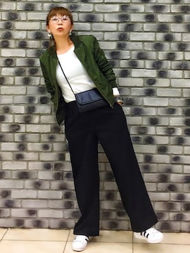 Thiemoさん（レディース・165cm）の秋コーディネート