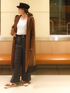 Thiemoさん（レディース・165cm）の冬コーディネート