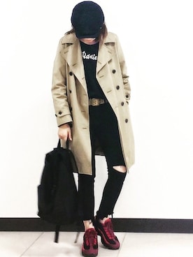 Thiemoさん（レディース・165cm）の春コーディネート