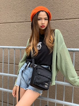 謝名元 麻友美さんのコーディネート