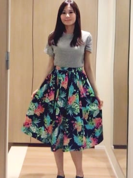 「La TOTALITE（ラトータリテ）のアイテム」を使った、minoさん（レディース・160cm）の夏コーディネート