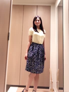 「La TOTALITE（ラトータリテ）のアイテム」を使った、minoさん（レディース・160cm）の夏コーディネート