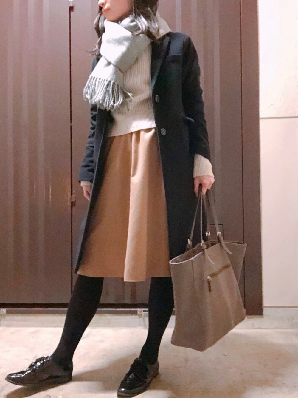 Vallombrosa チェスターコート SL.B 黒 SLOBE IENA（スローブイエナ）の「VALLOMBROSAチェスターコート