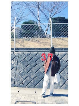 37さん（レディース・154cm）の冬コーディネート