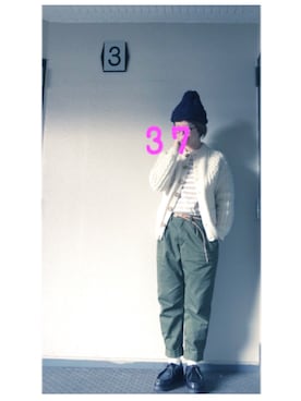 「maillot（マイヨ）のアイテム」を使った、37さん（レディース・154cm）の春コーディネート