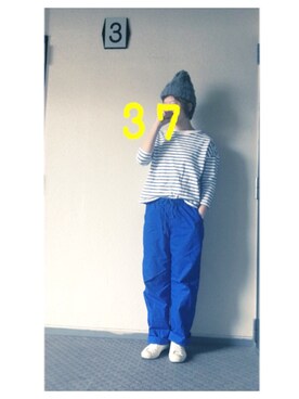 37さん(レディース・154cm)の春コーディネート