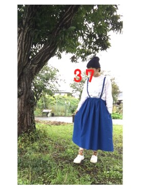 37さん(レディース・154cm)の秋コーディネート